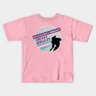 Trans Rights Werewolf Kids T-Shirt